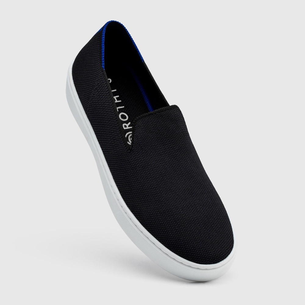 BARELY WORN Rothys Black Solid Sneaker